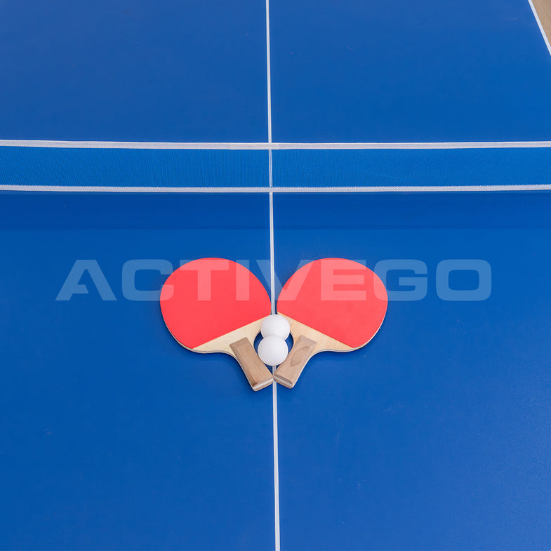 AirShot 7ft Convertible 4-IN-1 Pool, Air Hockey, Table Tennis Table & Tabletop