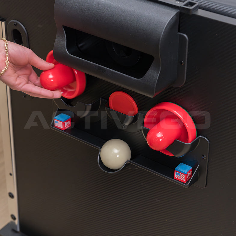 AirShot 7ft Convertible 4-IN-1 Pool, Air Hockey, Table Tennis Table & Tabletop