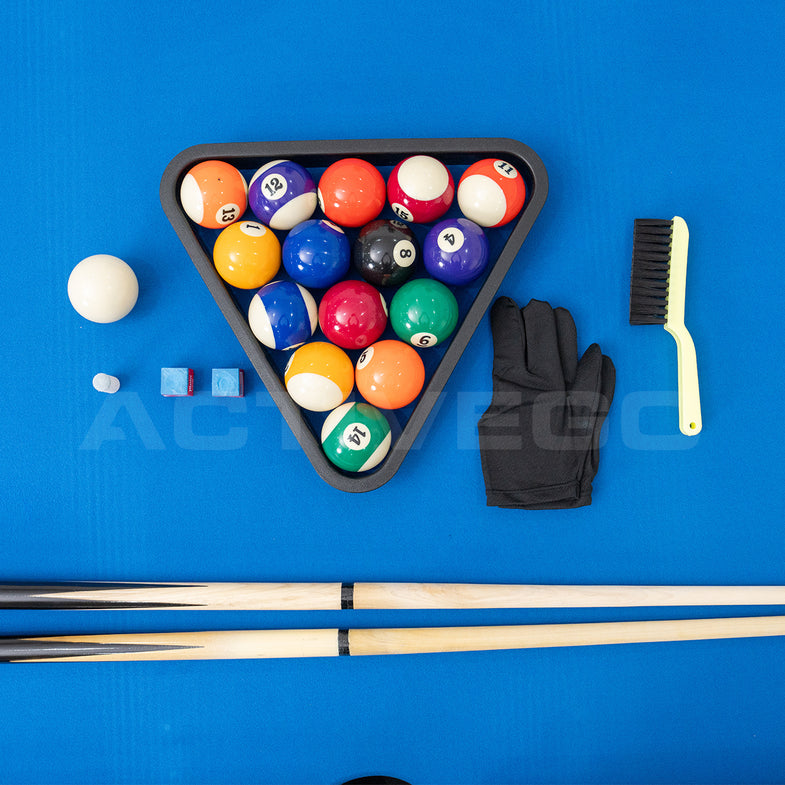 AirShot 7ft Convertible 4-IN-1 Pool, Air Hockey, Table Tennis Table & Tabletop