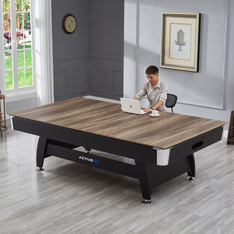 BreakShot 7ft Pool Table with 3-IN-1 Table Top