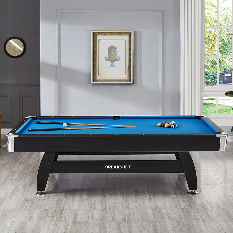 BreakShot 7ft Pool Table with 3-IN-1 Table Top