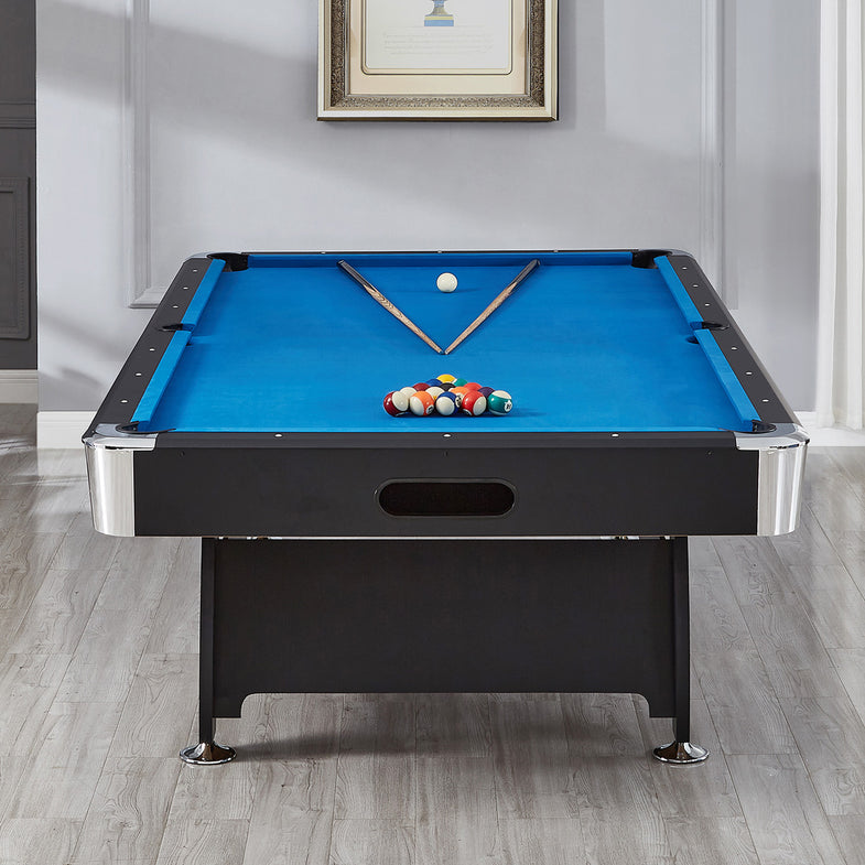 BreakShot 7ft Pool Table with 3-IN-1 Table Top
