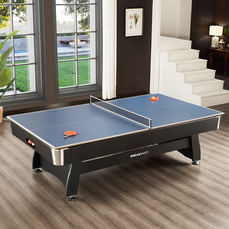 BreakShot 7ft Pool Table with 3-IN-1 Table Top