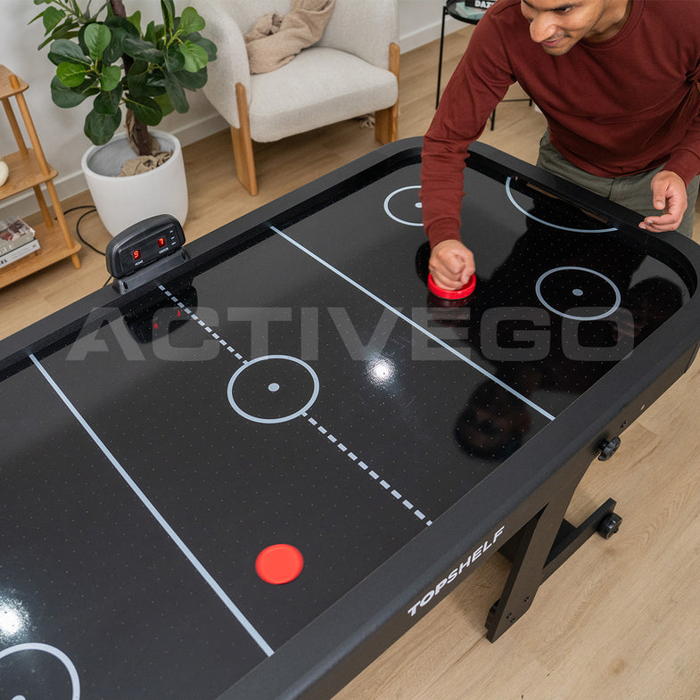 TopShelf Fold-Up Air Hockey Table