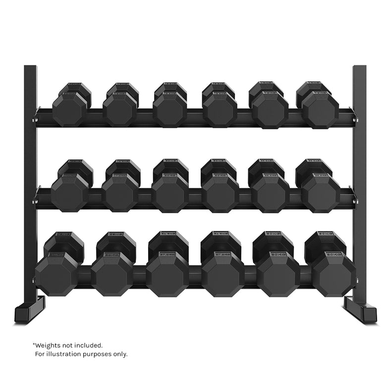 2 Tier Hex Dumbbell Stand