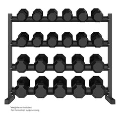 Hex Dumbbell Stand (4 Tier)
