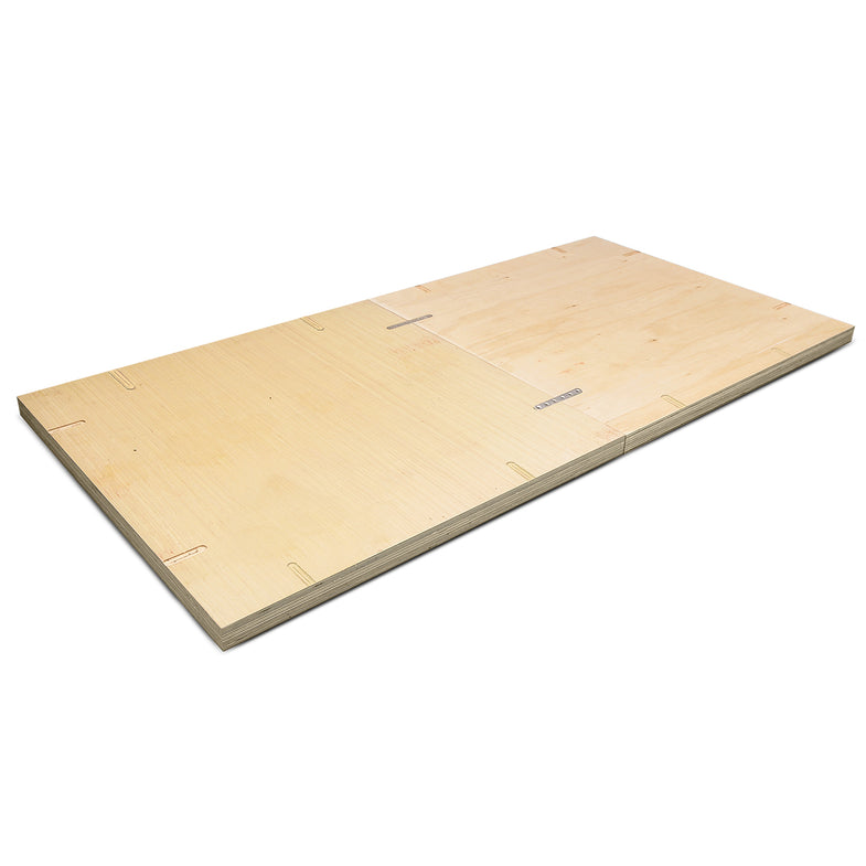 50mm Weightlifting Platform V2 with Dual Density Mats - Ebony (3m x 2m)