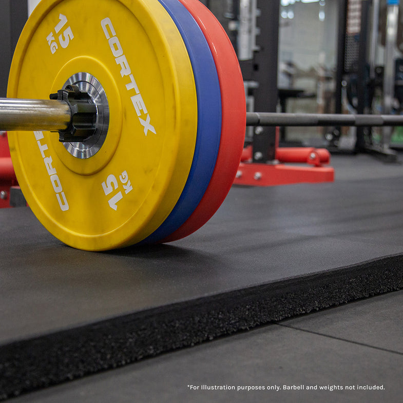 50mm Weightlifting Platform V2 with Dual Density Mats - Natural (3m x 1m)