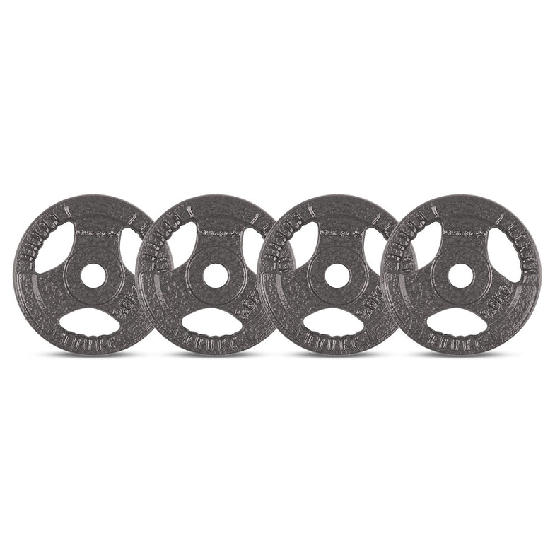 Folding Power Rack with 90kg Standard Tri-Grip Weight & Bar Set