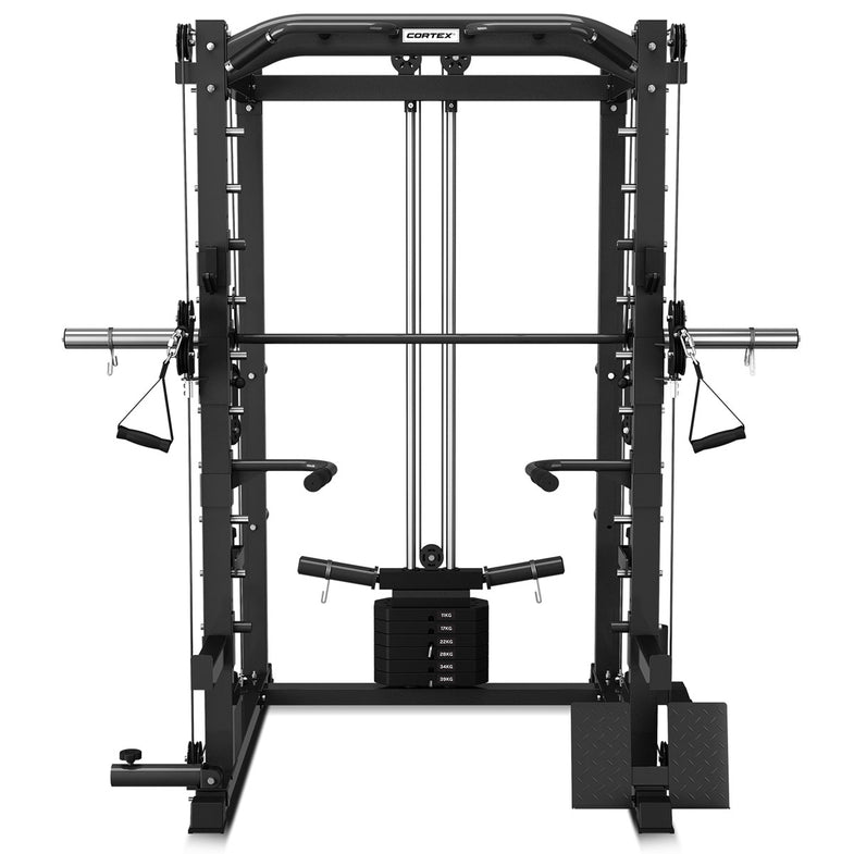 SM-20 6-in-1 Power Rack with Smith & Cable Machine
