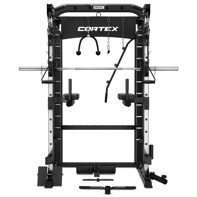SM-26 6-in-1 Power Rack with Smith & Cable Machine
