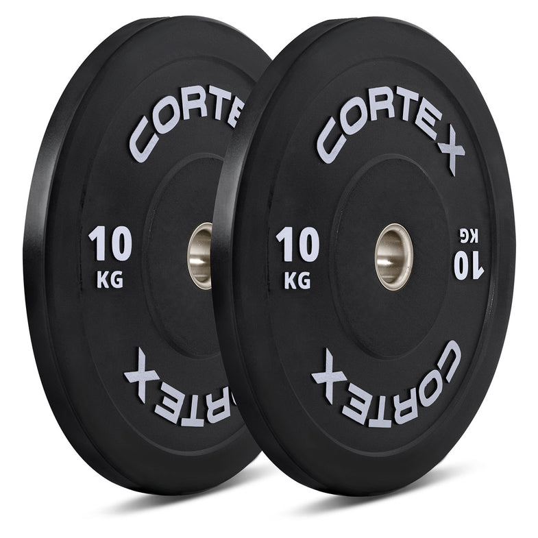 CORTEX 100kg Black Series V3 Bumper Plate Set