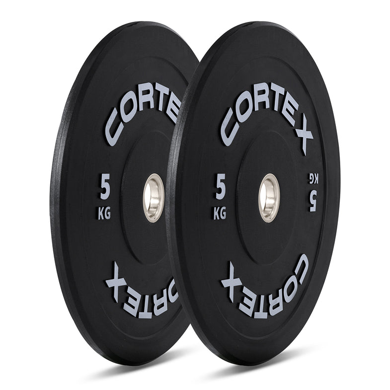 75kg Black Series V3 Bumper Plate Set with ATHENA100 Barbell