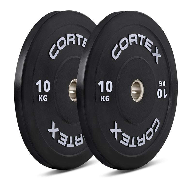 75kg Black Series V3 Bumper Plate Set with ATHENA100 Barbell