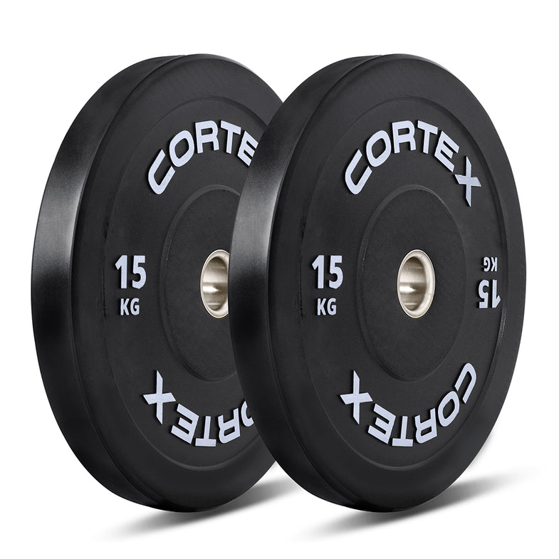 75kg Black Series V3 Bumper Plate Set with ATHENA100 Barbell