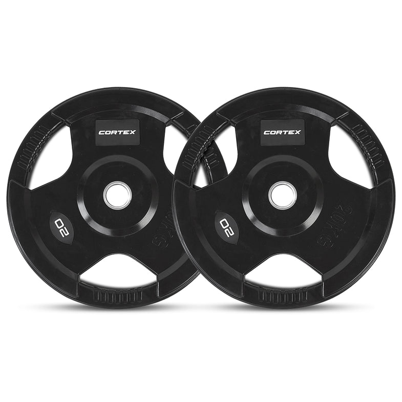 20kg Tri-Grip V2 50mm Olympic Plates (Pairs)