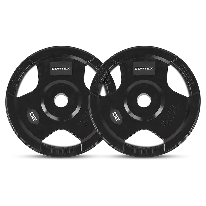 80kg Tri-Grip V2 50mm Olympic Plate Set