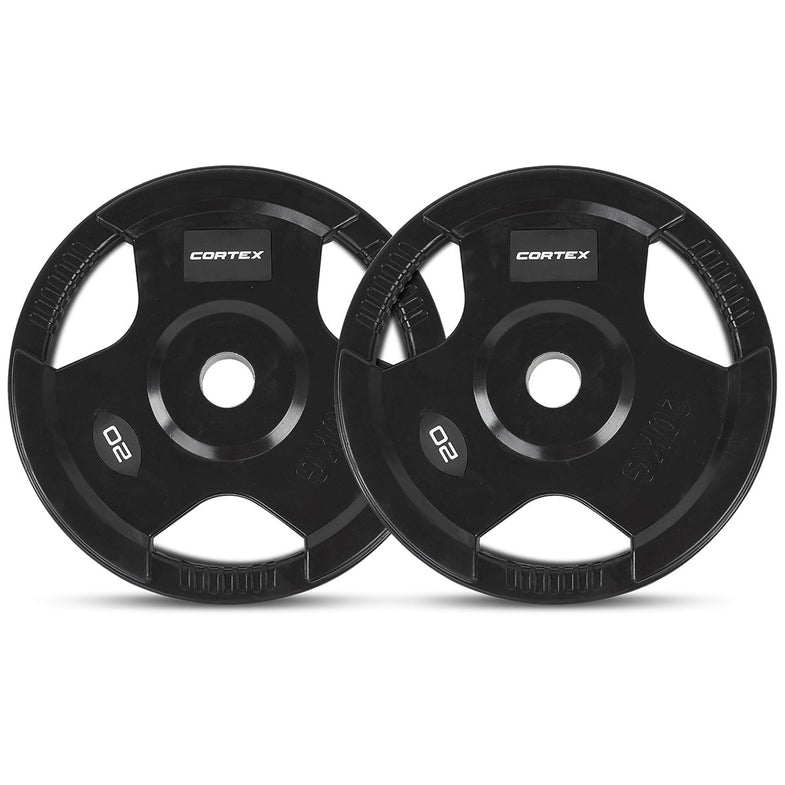 90kg Tri-Grip V2 50mm Olympic Plate Set