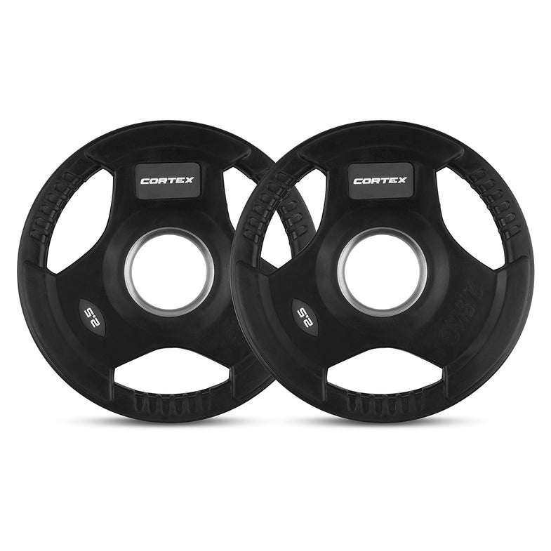 145kg Tri-Grip V2 50mm Olympic Plate Set