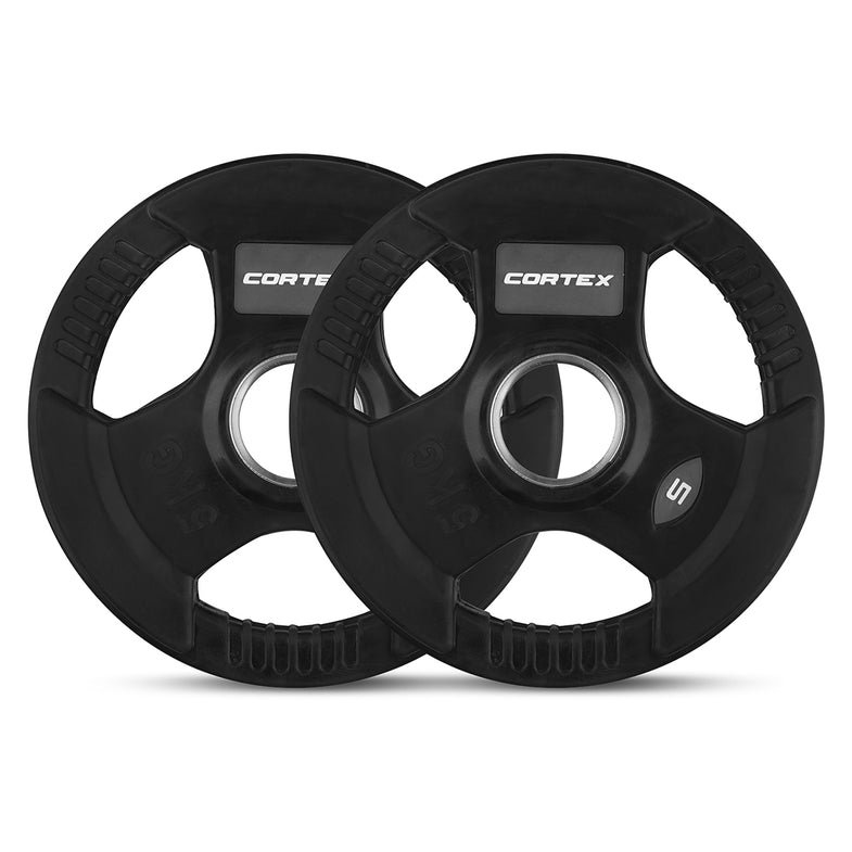 145kg Tri-Grip V2 50mm Olympic Plate Set
