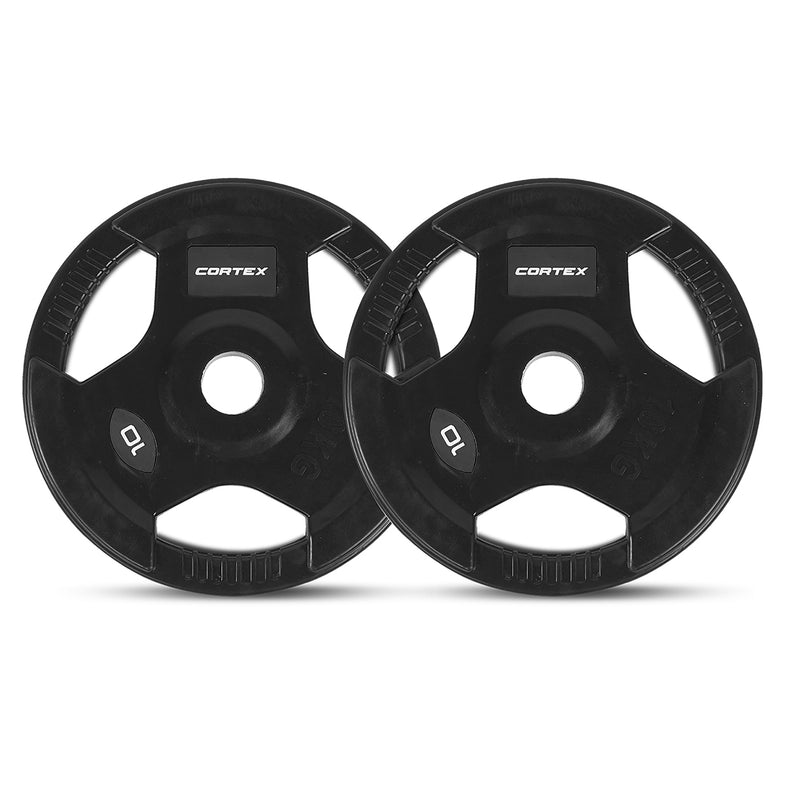 145kg Tri-Grip V2 50mm Olympic Plate Set