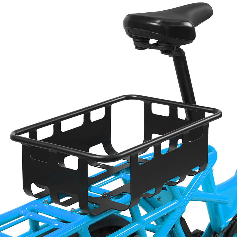 Rear Basket Black - E-Cargo Bike