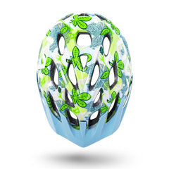Chakra Youth Kids Helmet - Flora Gloss Blue