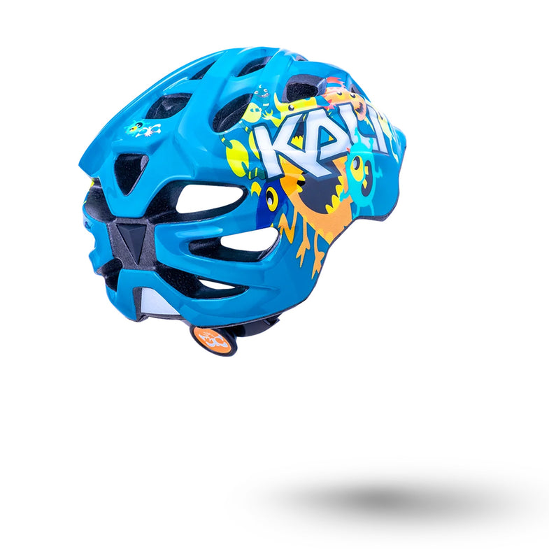 Chakra Child Kids Helmet - Monsters Blue