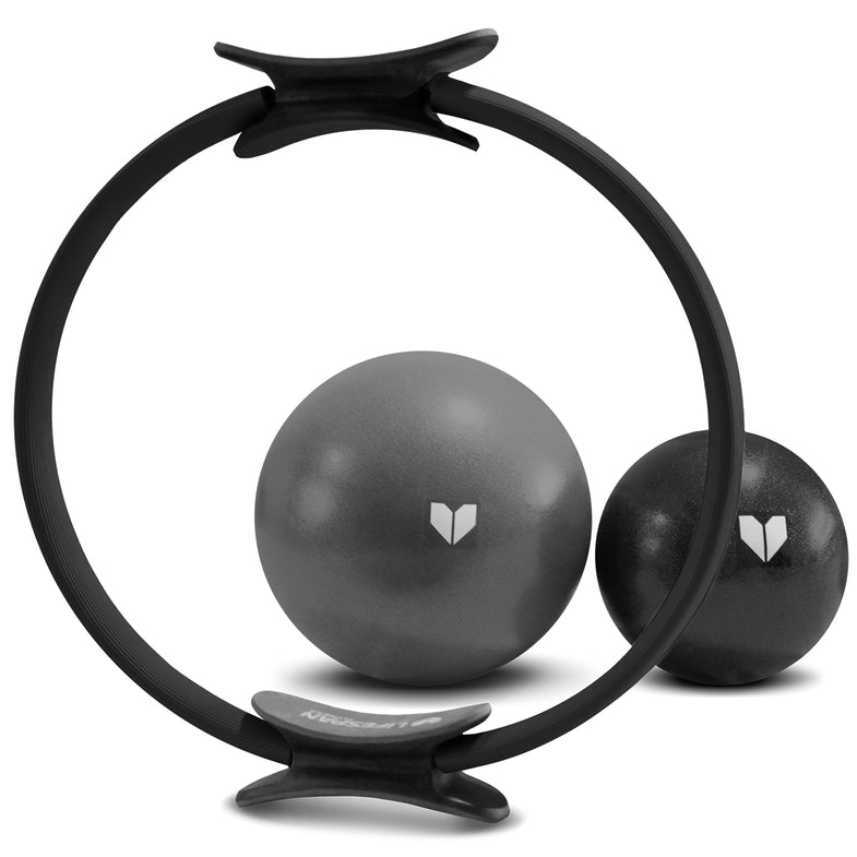 Pilates Essentials Set - Pilates Ring with Small and Medium Pilates Ball