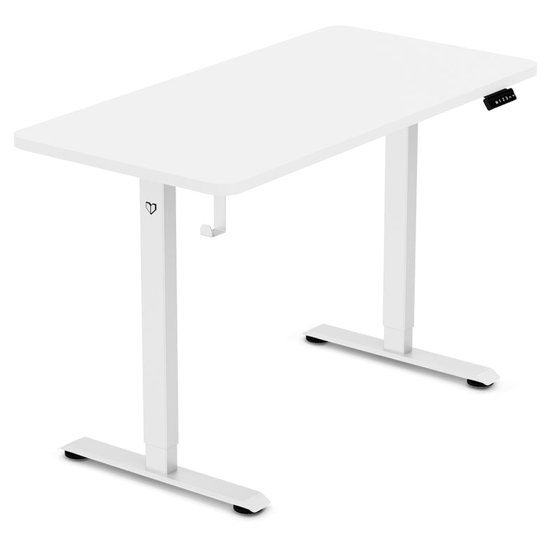 ErgoDesk Electric Standing Desk 120cm (White/White)