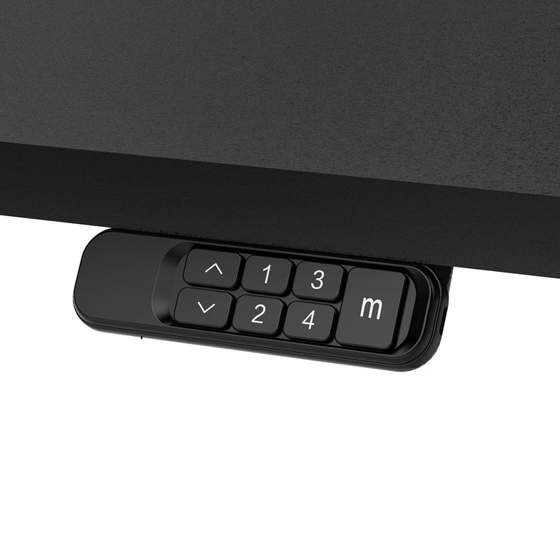ErgoDesk Electric Standing Desk 180cm (Black/Black)