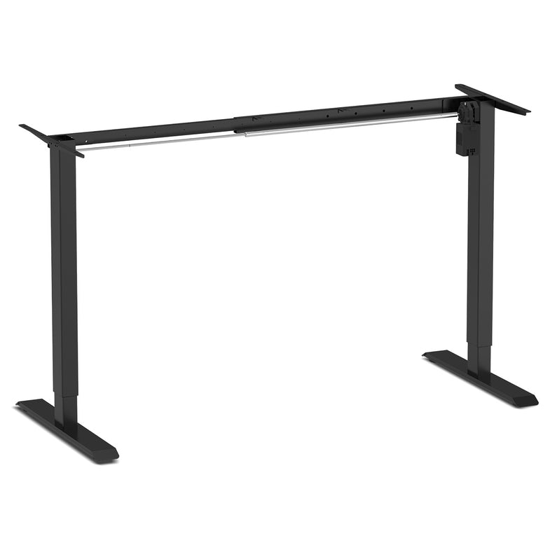 ErgoDesk Electric Standing Desk Frame Only - Black (Suits 120cm to 150cm)