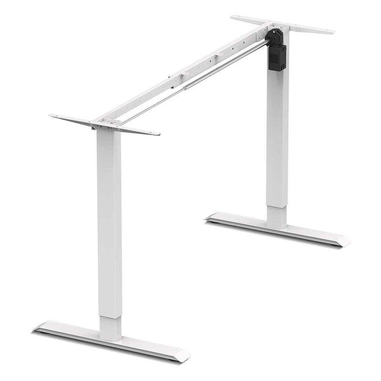 ErgoDesk Electric Standing Desk Frame Only 150cm (White)