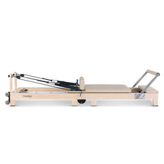 Contour Folding Wooden Pilates Reformer Machine - Beige