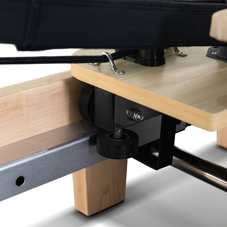 Contour Folding Wooden Pilates Reformer Machine - Beige