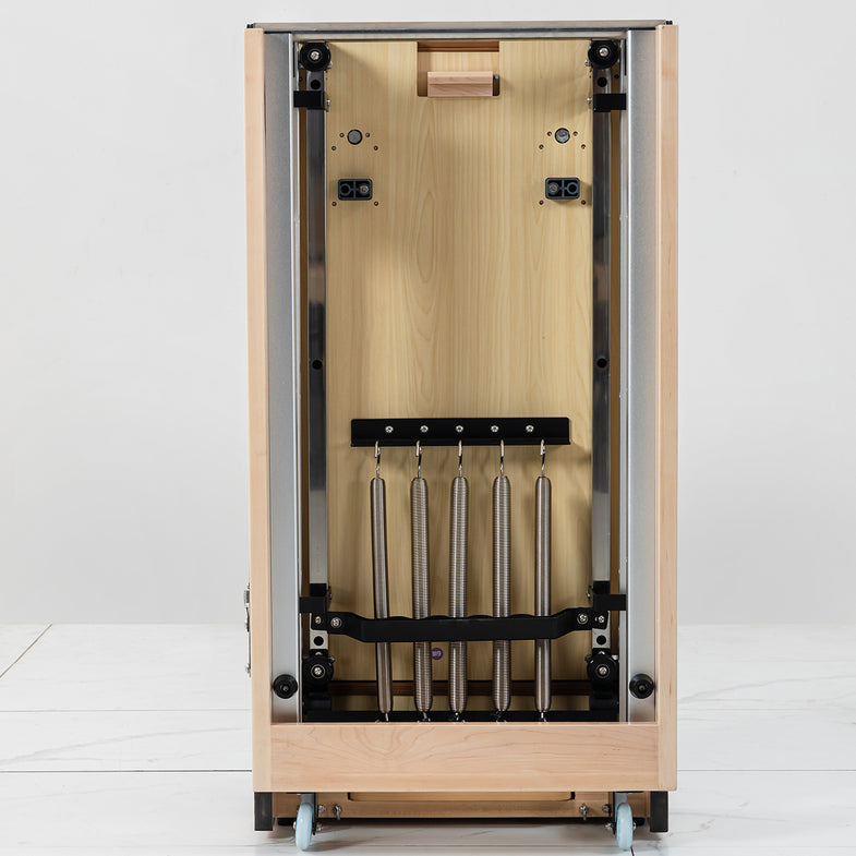 Contour Folding Wooden Pilates Reformer Machine - Espresso