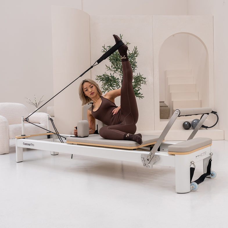 Contour Pro Aluminum Pilates Reformer Bed Set (Hepburn)