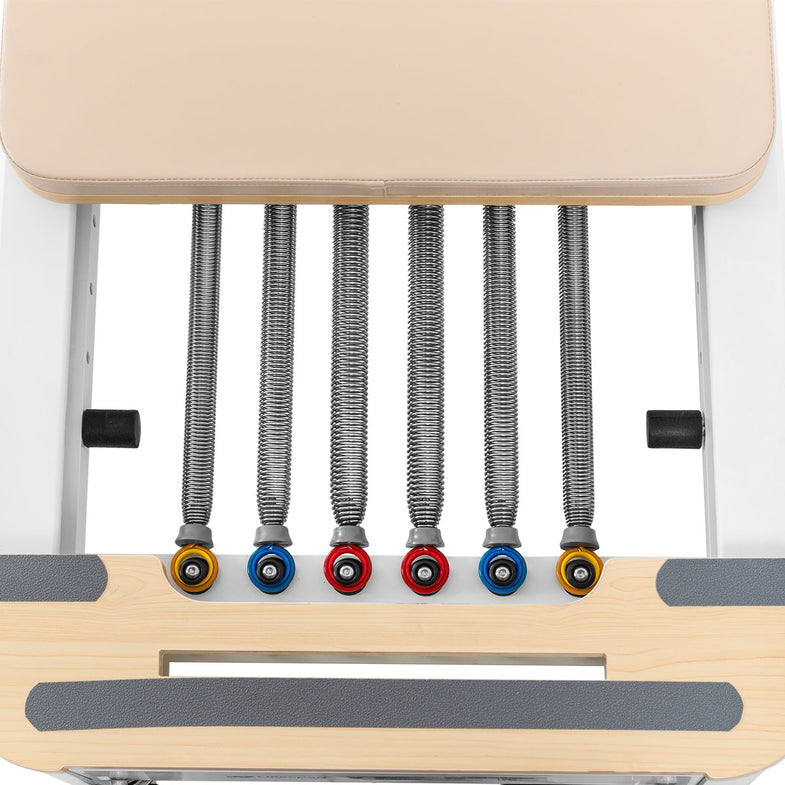 Contour Studio Commercial Pilates Reformer Machine (Beige)