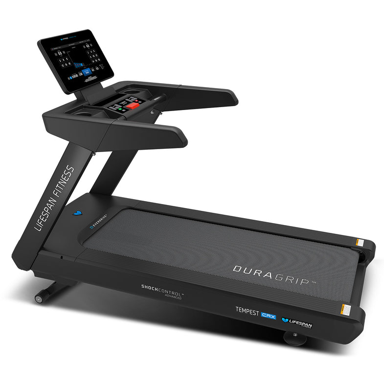 Tempest CRX Commercial Smart Treadmill with 15.6