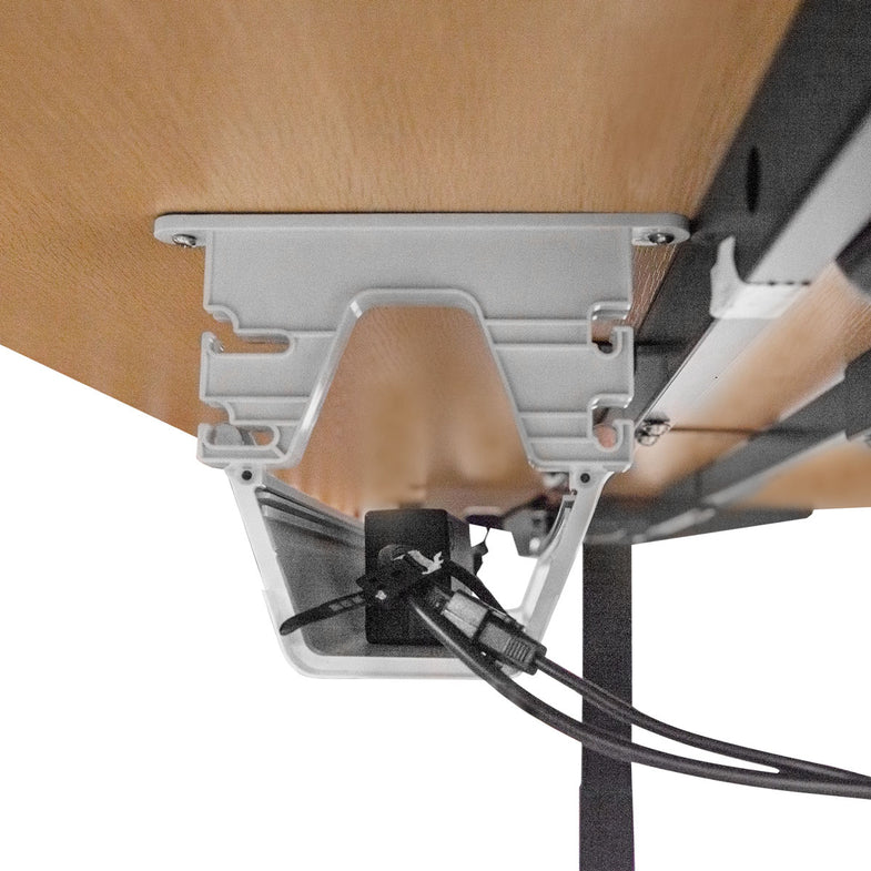 Walkingpad™ M2 Treadmill with Ergodesk Automatic Oak Standing Desk 1800mm + Cable Management Tray + DM9 Chair