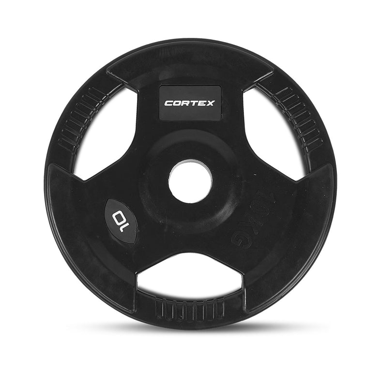 GLP100 Seated Leg Press & Hack Squat Machine with 100kg Olympic Tri-Grip Plates