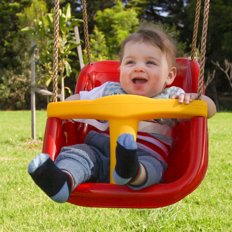 Baby Swing Seat Attachment (Red& Yellow)
