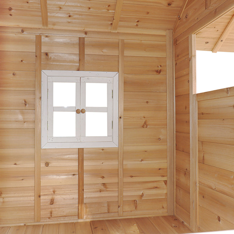 Archie Cubby House (Elevated) with 1.8m Slide (Blue)