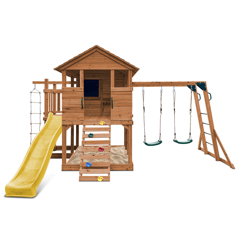 Kingston Cubby House with Yellow Slide