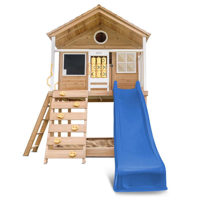 Warrigal Cubby House with 2.2m Slide (Blue)