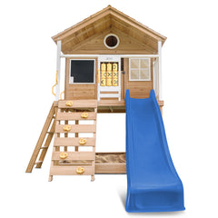 Warrigal Cubby House with 2.2m Slide (Blue)