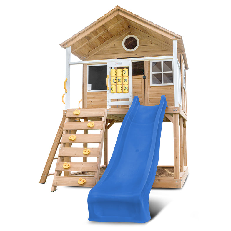 Warrigal Cubby House with 2.2m Slide (Blue)