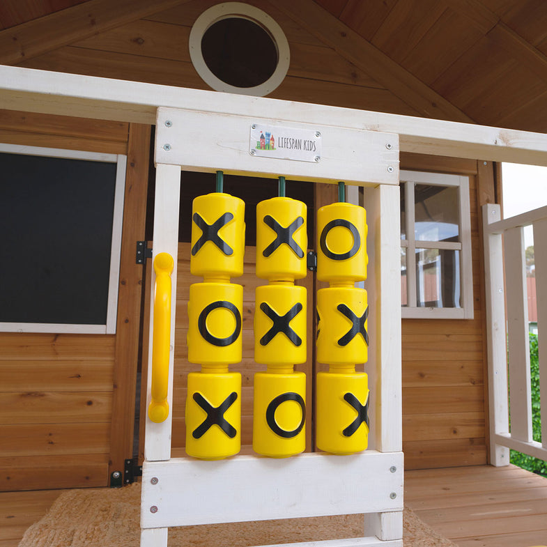 Warrigal Cubby House with 2.2m Slide (Yellow)