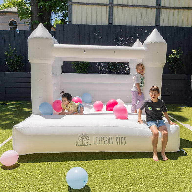 Palace Jumping Castle - White
