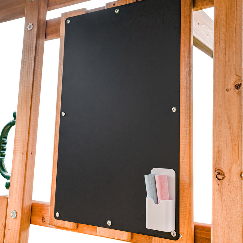 Birmingham Swing Set & Play Centre with 2.2m Slide (Green)